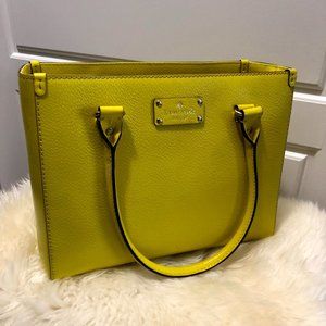 Large Yellow KATE SPADE Tote